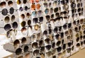 Display of colorful sunglasses for sale in street Royalty Free Stock Photo