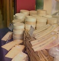 Display of French Cheese