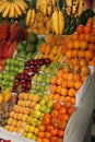 A display of fresh fruits