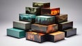 display jagged edge box