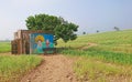 Display of Korean series Guardian: The Lonely and Great God or Goblin built for tourists attraction at Borinara Farm