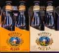 Display of Murrays Belgian Blond and Pale ale at Murphy Liquor in Melbourne, Australia
