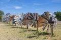 Old Water Windmill Fans, Blades