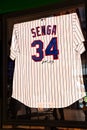 Display of SENGA uniform at Fukuoka PayPay Dome
