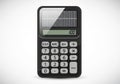 Display shows the number 100, and the keypad includes numeric and function Royalty Free Stock Photo