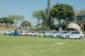 Display of South African Police Cars