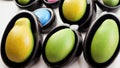 Display Your Photos and Notes with Avocado Shaped Fridge Magnets for National Avocado Day.AI Generated