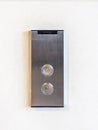 Displays an elevator call panel. Royalty Free Stock Photo