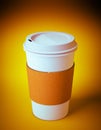 Disposable coffee cup