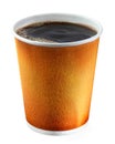 Disposable coffee cup Royalty Free Stock Photo