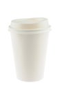 Disposable coffee cup Royalty Free Stock Photo
