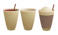 Disposable coffee cups