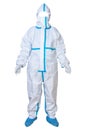 Disposable medical protective coverall