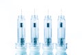 Disposable syringes Royalty Free Stock Photo