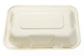 Disposable White Hard Paper Takeaway Box