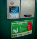 Dispose garbage systems with Identification card