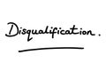 Disqualification