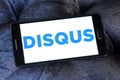 Disqus company logo Royalty Free Stock Photo