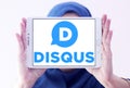 Disqus company logo Royalty Free Stock Photo