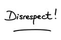 Disrespect Royalty Free Stock Photo