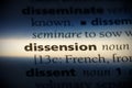 Dissension Royalty Free Stock Photo