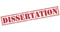 Dissertation red stamp