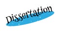 Dissertation rubber stamp