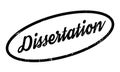 Dissertation rubber stamp