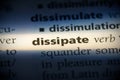 Dissipate