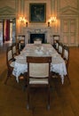 Mottisfont House Dinning Room Royalty Free Stock Photo