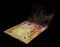 Dissolving Rand Cash Note