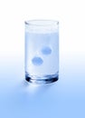 Dissolving Tablets Royalty Free Stock Photo