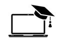 Distance learning icon Royalty Free Stock Photo