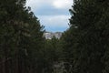 From a distance, Mount Rushmore Royalty Free Stock Photo