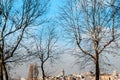 Distance View of Galata Tower from Byzantium times in Istanbul Royalty Free Stock Photo