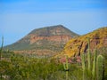 Distant Mesa Royalty Free Stock Photo