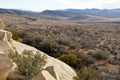 Distant Road going through Desert