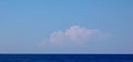 Distant storm cloud, Ibiza.