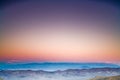 Distant sunset Royalty Free Stock Photo