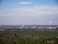 Distant view of the Berlin skyline