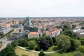 Distant view of the built structure and the landscape of hannover germany Royalty Free Stock Photo