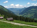 Distant view of Gstaad