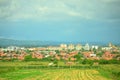 Distant view of Kragujevac Serbia