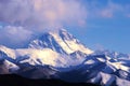 Distant View of Mount Everest Royalty Free Stock Photo