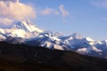 Distant View of Mount Everest Royalty Free Stock Photo