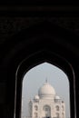 Distant View of Taj Mahal Royalty Free Stock Photo