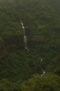 Distant waterfall in Lonavala Royalty Free Stock Photo
