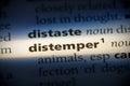 Distemper Royalty Free Stock Photo