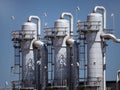 Distillation Towers of Ethanol Plant