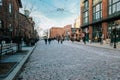 Distillery district, Toronto, Canada January 2021